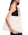 Kate Spade Tilly Large Quilted Tote Bag In White Dove