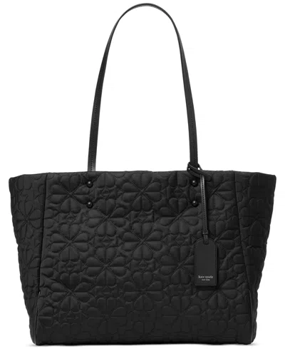 Kate Spade Tilly Quilted Medium Tote Bag In Black