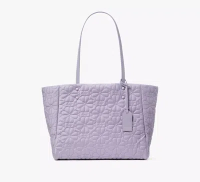 Kate Spade Tilly Quilted Medium Tote In Frozen Lilac