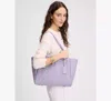 Kate Spade Tilly Quilted Medium Tote In Frozen Lilac