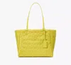Kate Spade Tilly Quilted Medium Tote In Olivine