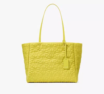 Kate Spade Tilly Quilted Medium Tote In Olivine