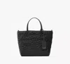 Kate Spade Tilly Quilted Small Tote In Black