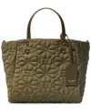Kate Spade Tilly Small Quilted Crossbody Tote Bag In Gray