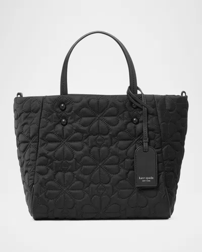 KATE SPADE TILLY SMALL QUILTED FABRIC TOTE BAG
