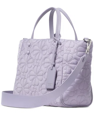 Kate Spade Tilly Small Quilted Tote Bag In Frozen Lilac