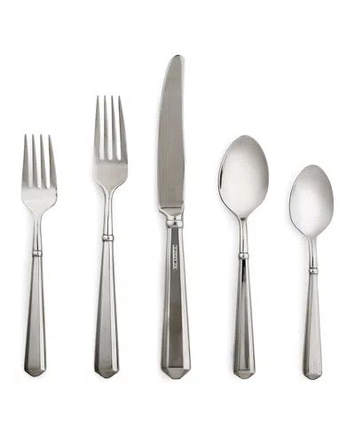 Kate Spade Larabee Dot 5pc Flatware Set With $8 Credit In Nocolor