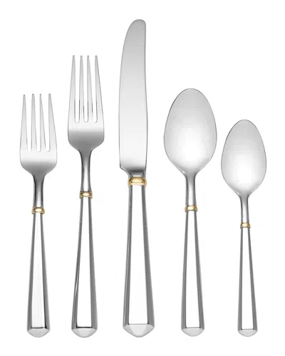 KATE SPADE TODD HILL GOLD 5-PIECE FLATWARE SET