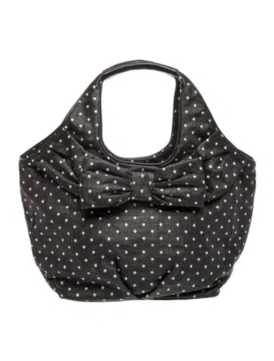 Pre-owned Kate Spade Top Handle Bag In Black