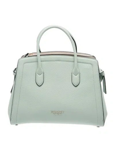 Pre-owned Kate Spade Top Handle Bag In Green