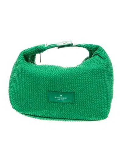 Pre-owned Kate Spade Top Handle Bag In Green
