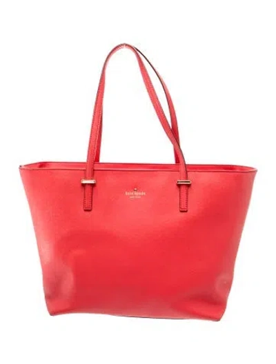 Pre-owned Kate Spade Top Handle Bag In Red
