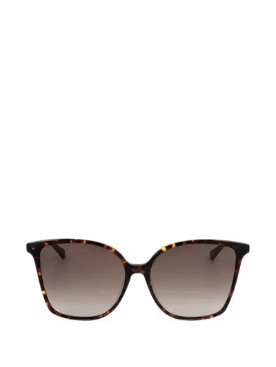Kate Spade Tortoiseshell-effect Brigitte Sunglasses In Burgundy