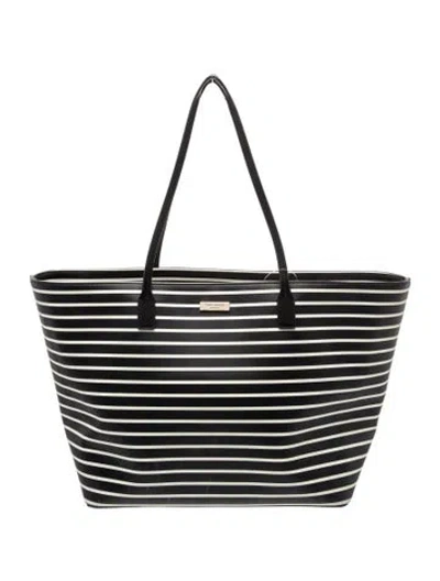 Pre-owned Kate Spade Tote In Black