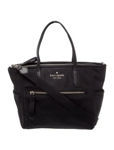 Pre-owned Kate Spade Tote In Black