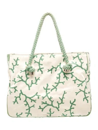 Pre-owned Kate Spade Tote In Neutral