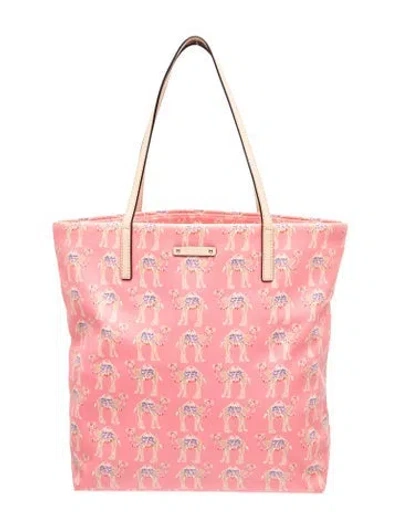 Pre-owned Kate Spade Tote In Pink
