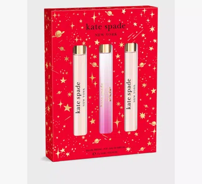 Kate Spade Travel Fragrance Set In Transparent