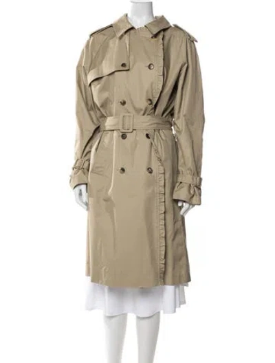 Pre-owned Kate Spade Trench Coat W/ Tags In Neutral