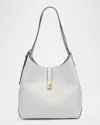 Kate Spade Tribeca Pebbled Leather Shoulder Bag In Stone Path