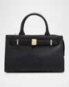 Kate Spade Tribeca Pebbled Leather Top-handle Bag In Black
