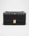Kate Spade New York Mini Deco Quilted Leather Convertible Crossbody Bag In Black