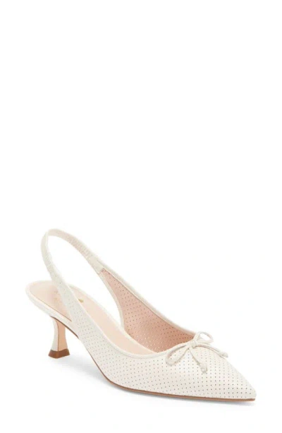 Kate Spade Trish Slingback Sandal In Parchment