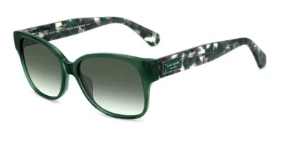 Kate Spade Trulee 2/g/s Asian Fit 1ed/9k Women's Sunglasses Green Size 55