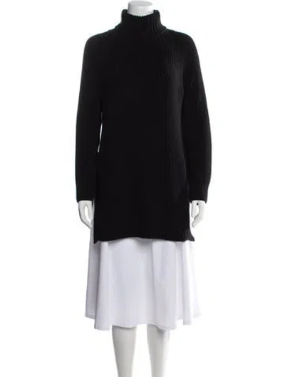 Pre-owned Kate Spade Turtleneck Sweater In Black