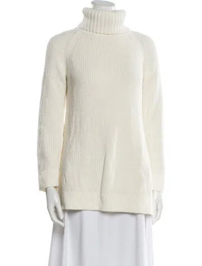 Pre-owned Kate Spade Turtleneck Sweater In Neutral