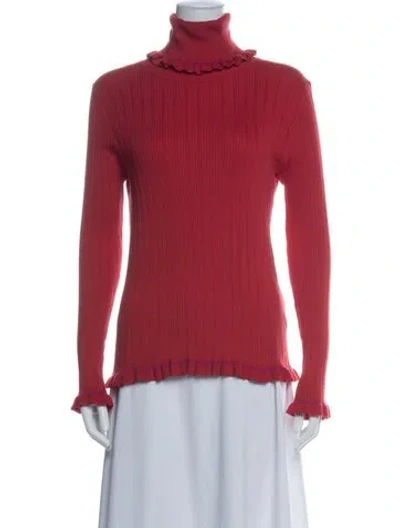 Pre-owned Kate Spade Turtleneck Sweater W/ Tags In Orange