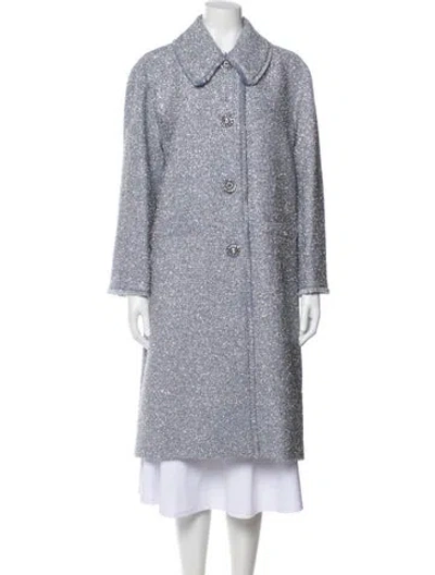 Pre-owned Kate Spade Tweed Pattern Coat W/ Tags
