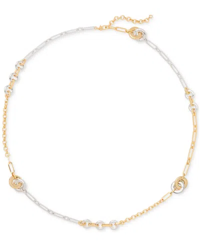 Kate Spade New York Interlock Long Necklace In Multi