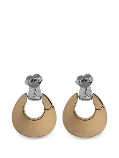 Kate Spade Two-tone Pendant Earrings In Gold
