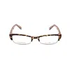 Kate Spade Unisex Brown Rectangular Eyeglass Frames Joetta