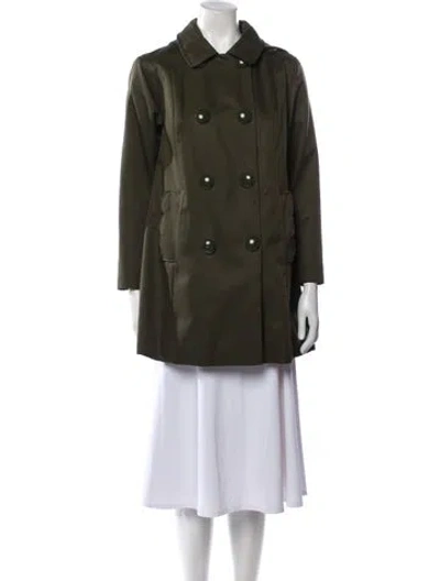 Pre-owned Kate Spade Utility Jacket In Green