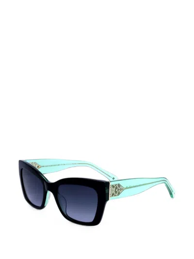 Kate Spade Valeria Square-frame Sunglasses In Blue