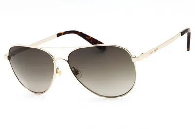 Kate Spade Vareseos Sunglasses In Gold