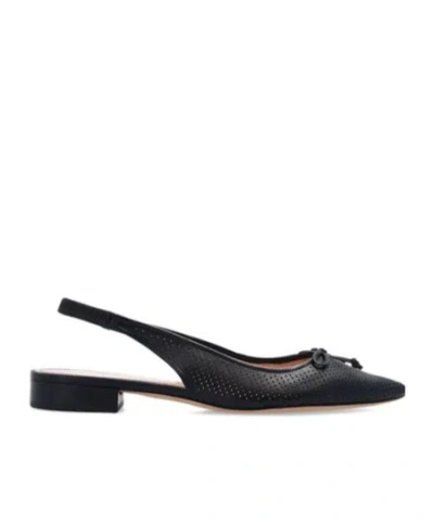 Kate Spade Veronica Flat Sandals In Black