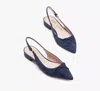 Kate Spade Veronica Flats In Captain Navy