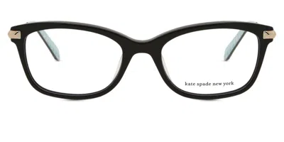Kate Spade Vicenza 807 Occhiali Da Vista Neri Per Donna (solo Montatura) In Black