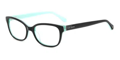 Kate Spade Violette 807 Women's Glasses Black Size 49 - Free Lenses - Blue Light Block Available In Multi