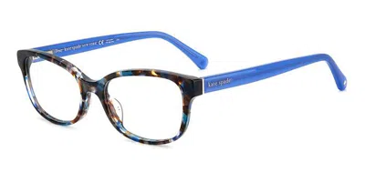Kate Spade Violette Jbw Women's Glasses Tortoiseshell Size 49 - Free Lenses - Blue Light Block Available In Multi