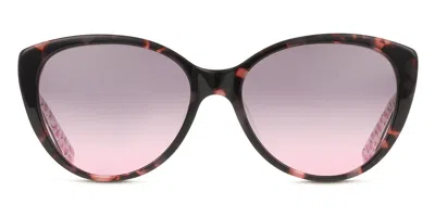 Kate Spade Visalia/g/s Vestibilità Orientale Ht8/ff Occhiali Da Sole Tartarugatishell Per Donna In Pink