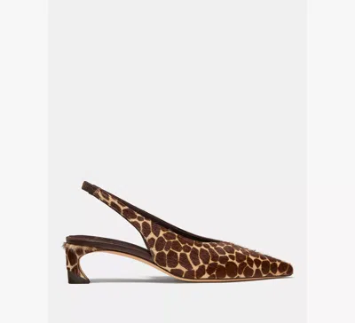 Kate Spade Viv Kitten Heel Pump In Brown