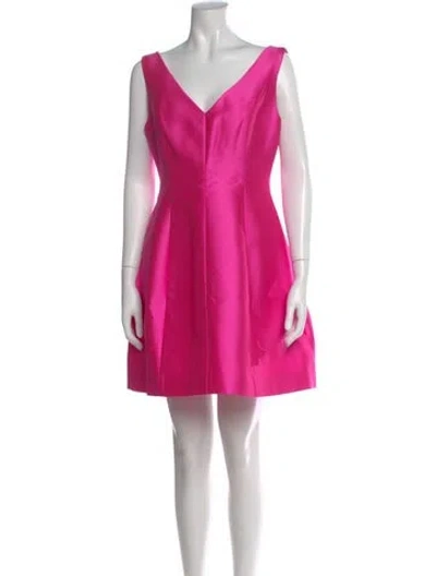Pre-owned Kate Spade V-neck Mini Dress