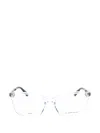 Kate Spade Ladies Blue Rectangular Eyeglass Frames Wanda In Multi