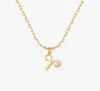 Kate Spade What's Your Sign Aries Mini Pendant In Clear/gold