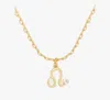 Kate Spade What's Your Sign Leo Mini Pendant In Clear/gold