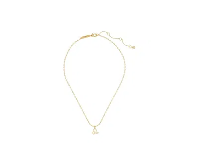 Kate Spade What's Your Sign Leo Mini Pendant In Gray